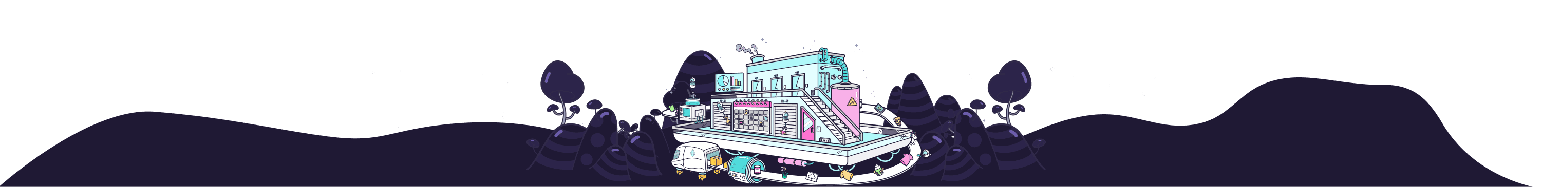 Illustration depicting the subscription process